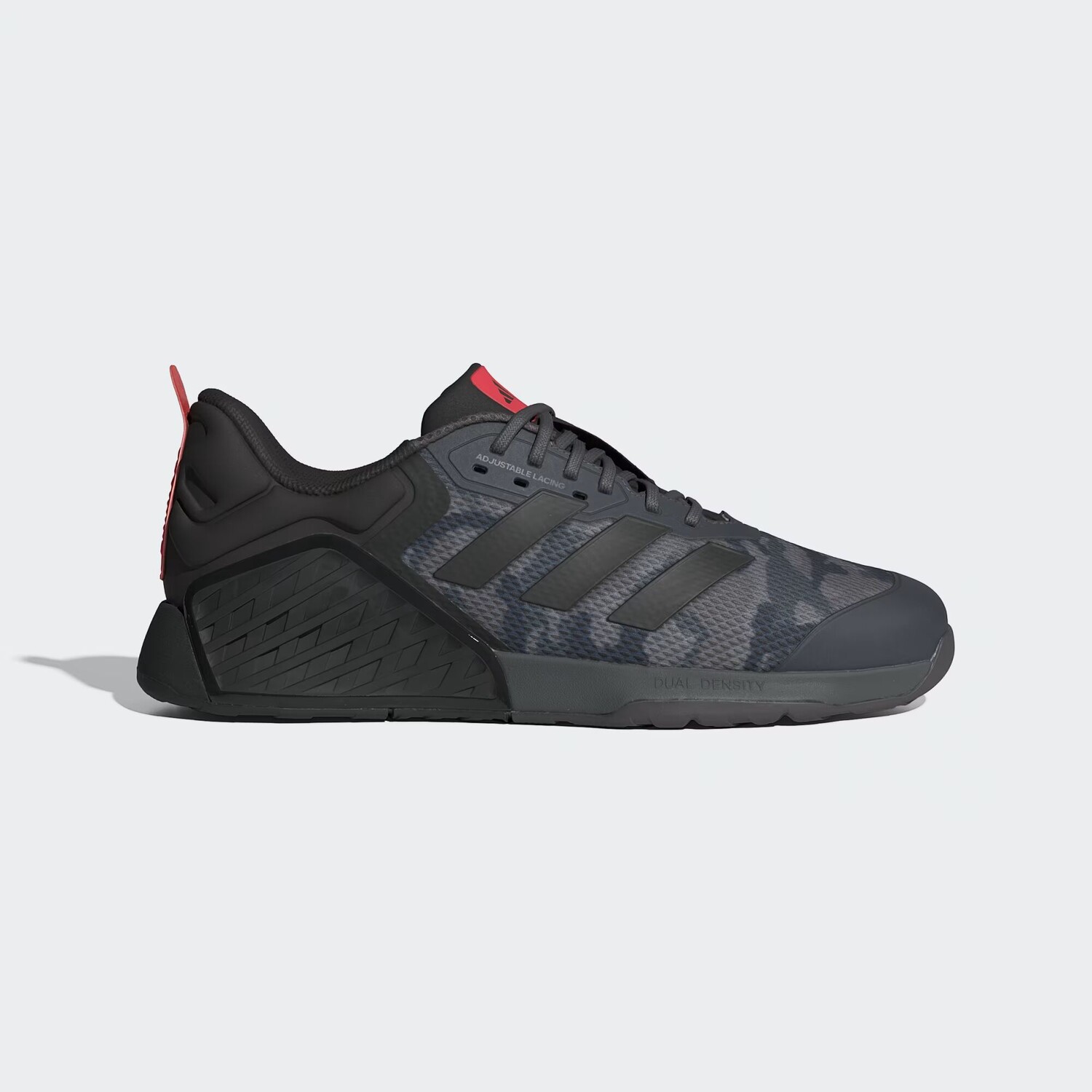 

Кроссовки Dropset 3 GFX Adidas, цвет Grey Five/Core Black/Bright Red