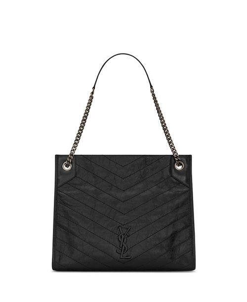 

Ники Сумка для покупок Saint Laurent, цвет Black