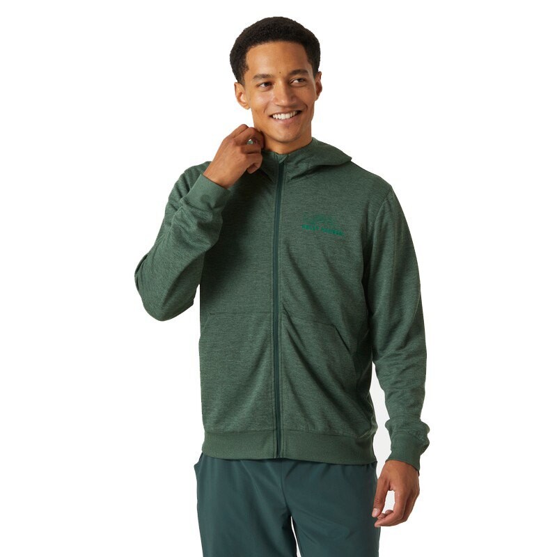 

Толстовка Helly Hansen Lifa Tech Lite Full Zip, зеленый