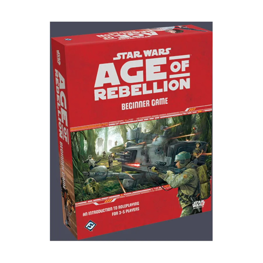 

Бокс-сет Age of Rebellion - Beginner Game (1st Printing), Star Wars RPG - Age of Rebellion (Fantasy Flight Games)