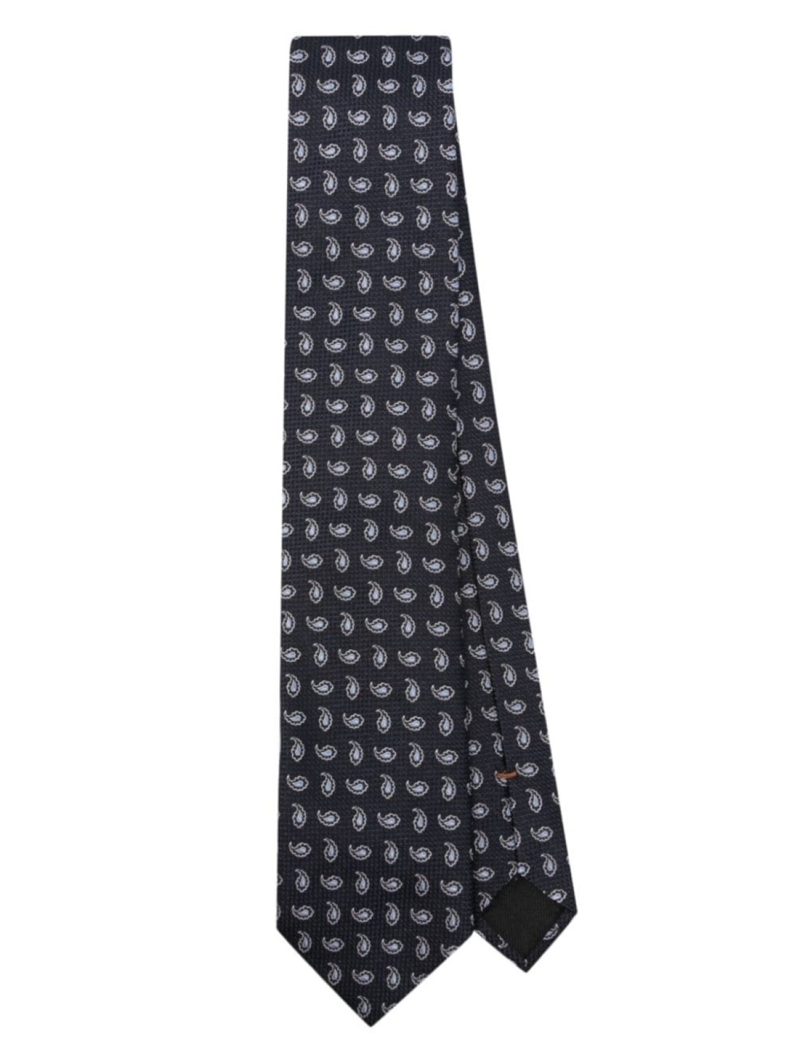 

Zegna жаккардовый галстук с узором пейсли, синий