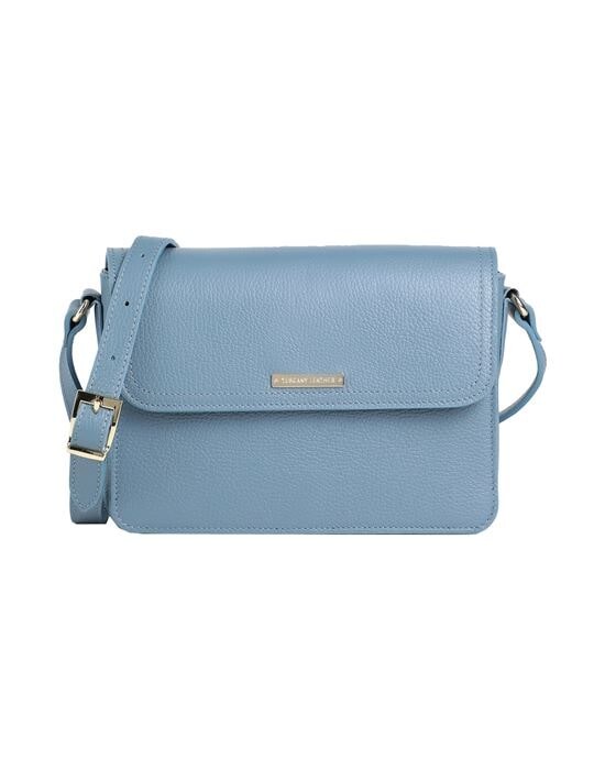 

Сумка через плечо TUSCANY LEATHER, пастельный синий