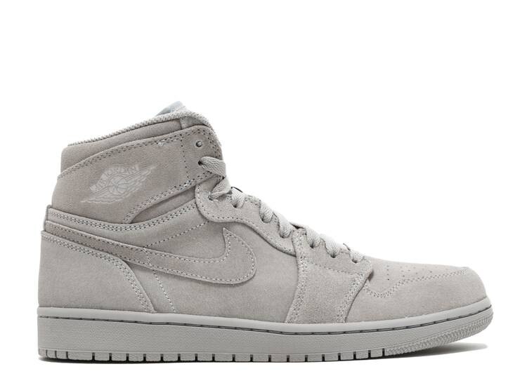 

Кроссовки AIR JORDAN 1 RETRO HIGH 'GREY SUEDE', серый