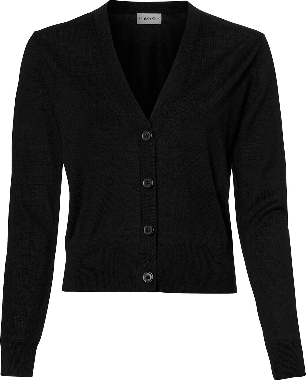 

Вязаный кардиган Calvin Klein, черный
