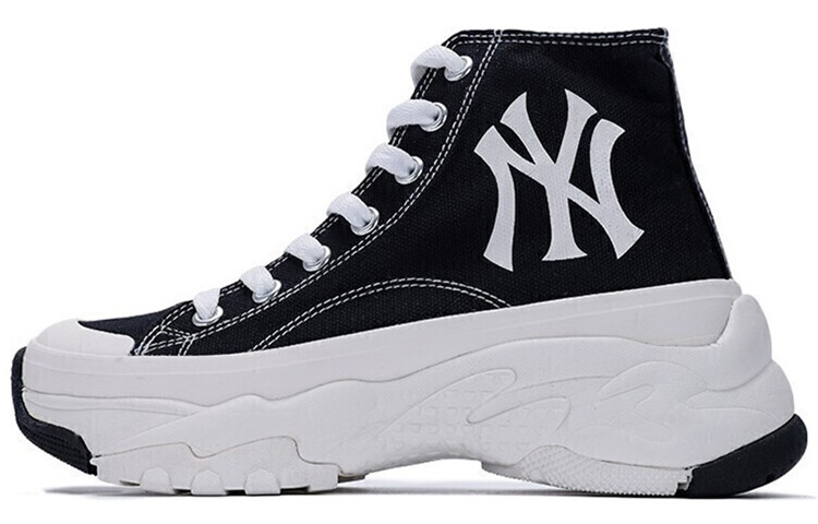 

Туфли унисекс из парусины MLB Chunky High New York Yanker, черный