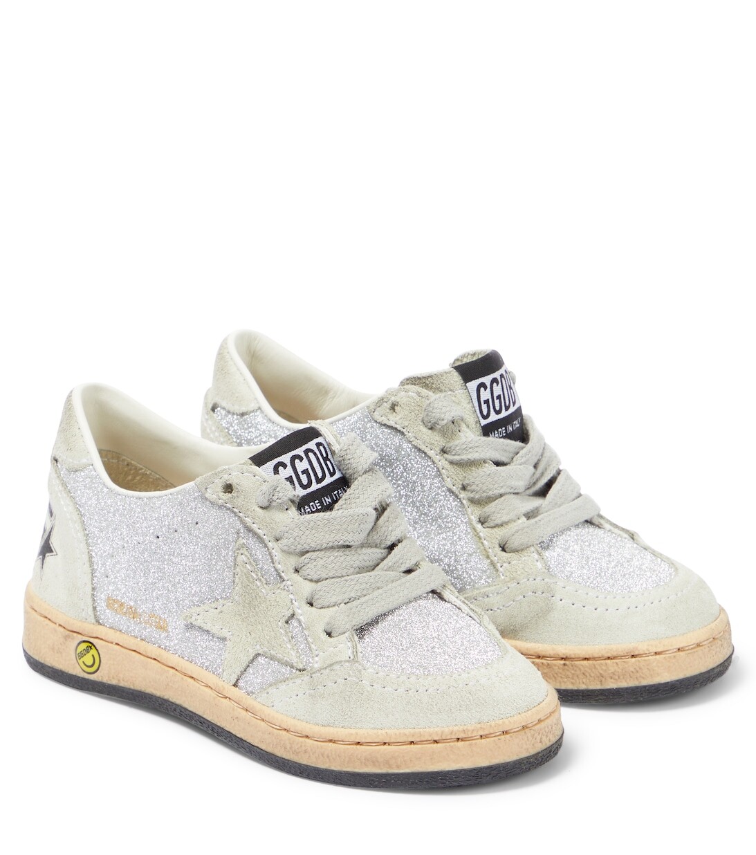 

Кроссовки Ball Star с замшевой отделкой Golden Goose, нейтральный