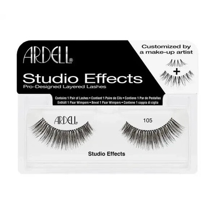 Ресницы Professional Studio Effects Eye Lashes 105 Черный, Ardell