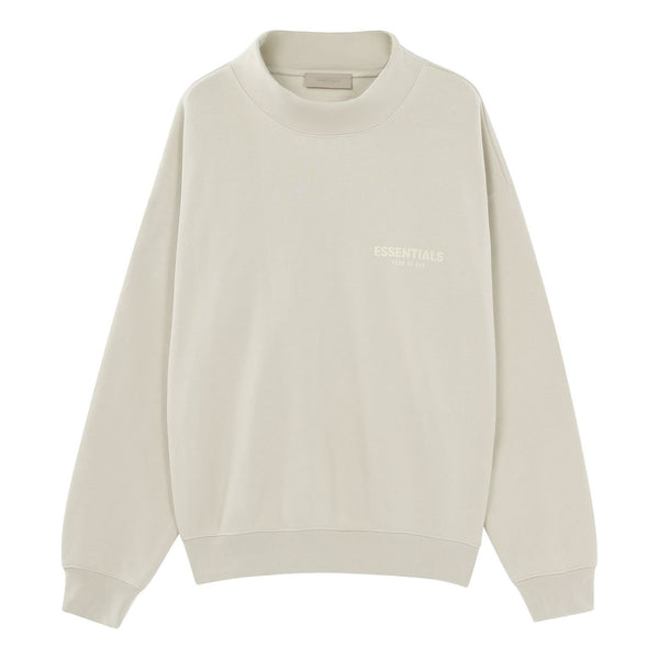 Толстовка Fear of God Essentials SS22 Relaxed Mockneck Wheat