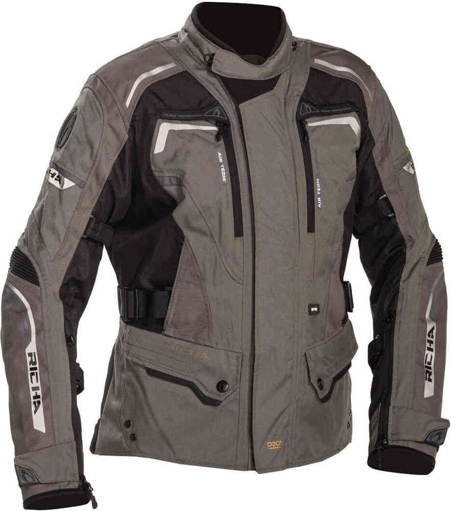 цена Водонепроницаемая женская мотоциклетная текстильная куртка Infinity 2 Richa, темно коричневый