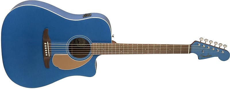 

Акустическая гитара Fender Redondo Player Electric Acoustic Belmont Blue Guitar with Walnut Fretboard