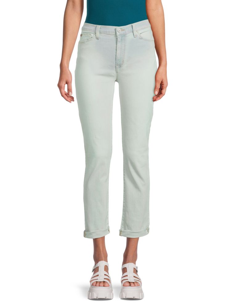 Прямые джинсы Blair с высокой посадкой Hudson, цвет Galaxy укороченные прямые джинсы kass с высокой посадкой hudson цвет sabina