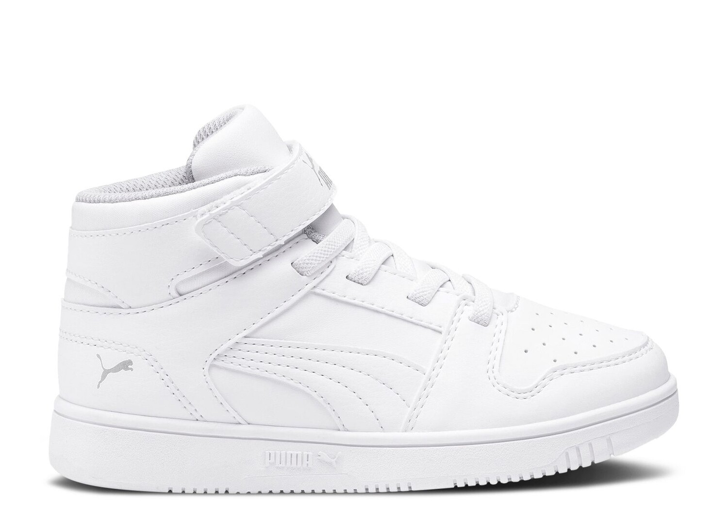 

Кроссовки Puma Rebound Layup Little Kid 'White Grey Violet', белый