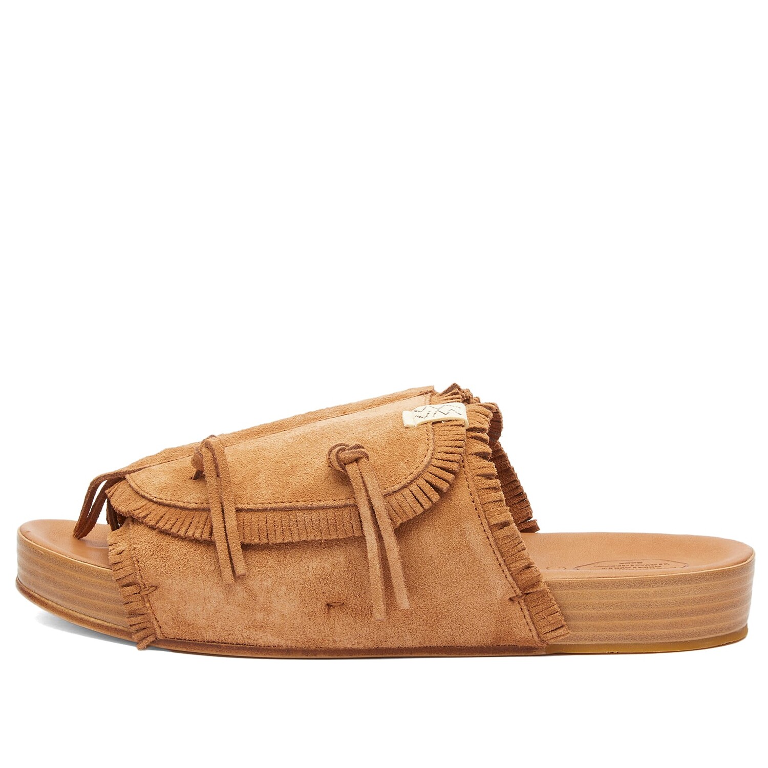 

Сандалии Visvim Christo Shaman Folk Sandals, цвет Light Brown