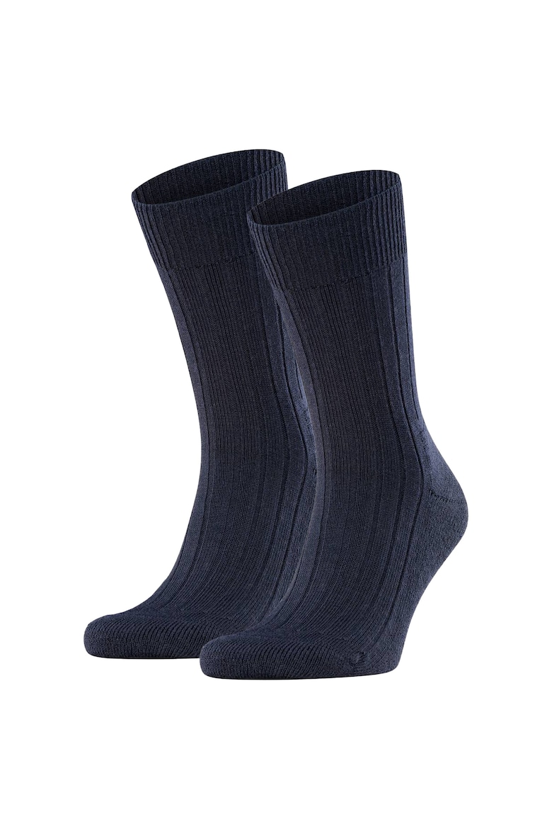 Длинные носки, 2 пары Falke, синий 2 пары носки женские цветные длинные