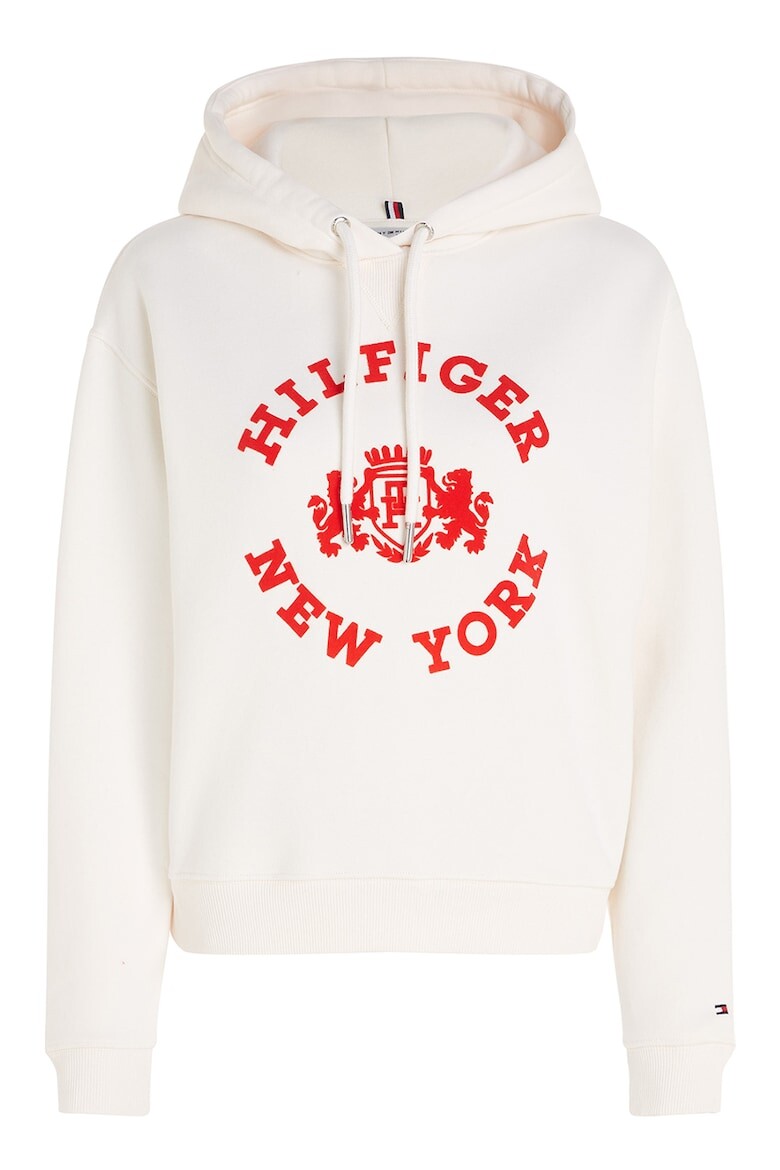 

Худи с контрастным принтом Tommy Hilfiger, красный