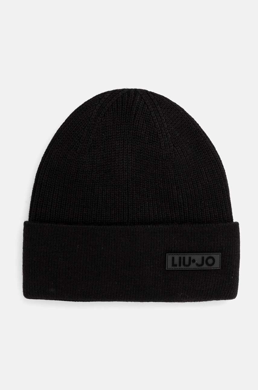 

Шерстяная шапка Liu Jo, черный