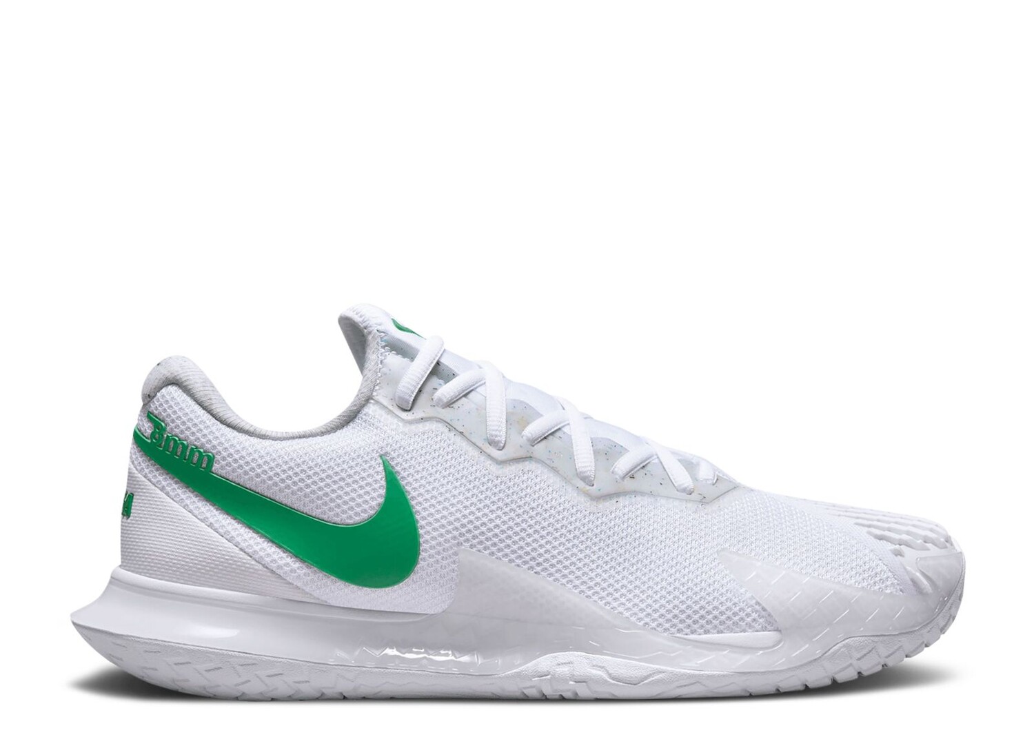 

Кроссовки Nike Nikecourt Zoom Vapor Cage 4 Rafa 'White Kelly Green', белый, Белый;серый