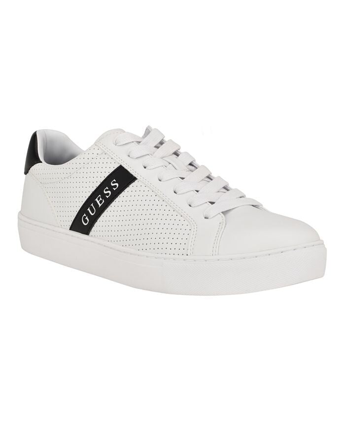 

Мужские повседневные кроссовки Bixly Low Top на шнуровке GUESS, белый