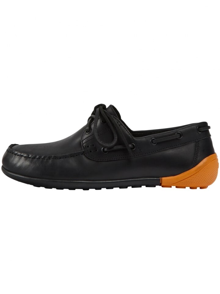 

Мокасины Camper, цвет schwarz/orange