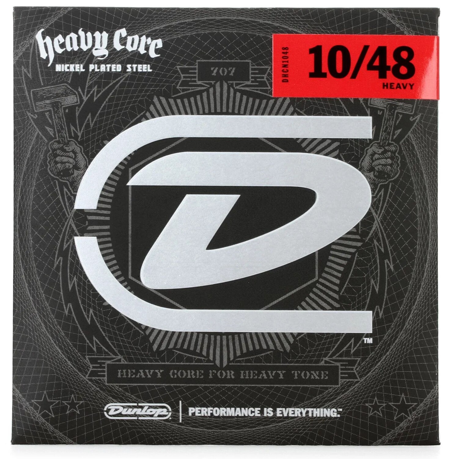 

Струны для электрогитары Dunlop DHCN1048 Heavy Core NPS — .010-.048 Heavy