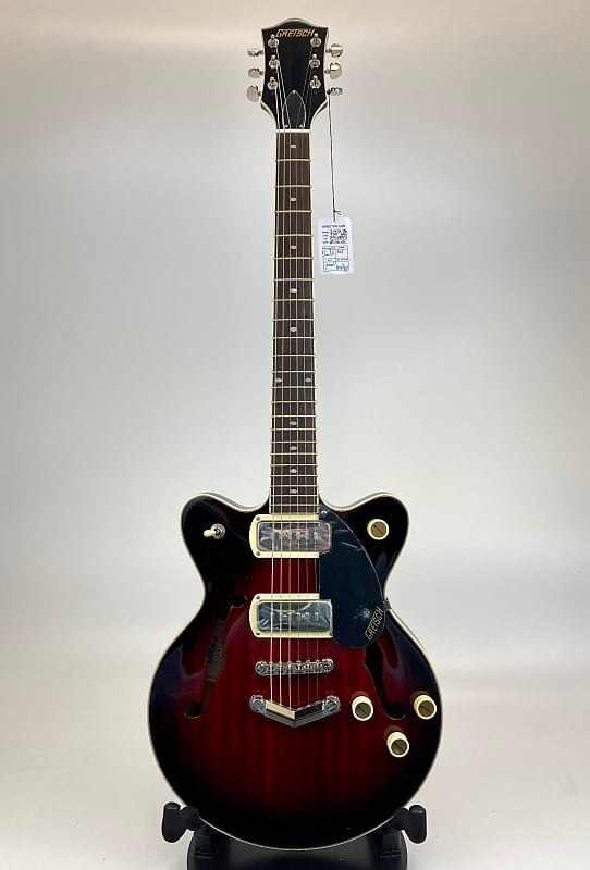 

Электрогитара Gretsch G2655-P90 Streamliner Center Block Double Cutaway with V-Stoptail 2021 Claret Burst