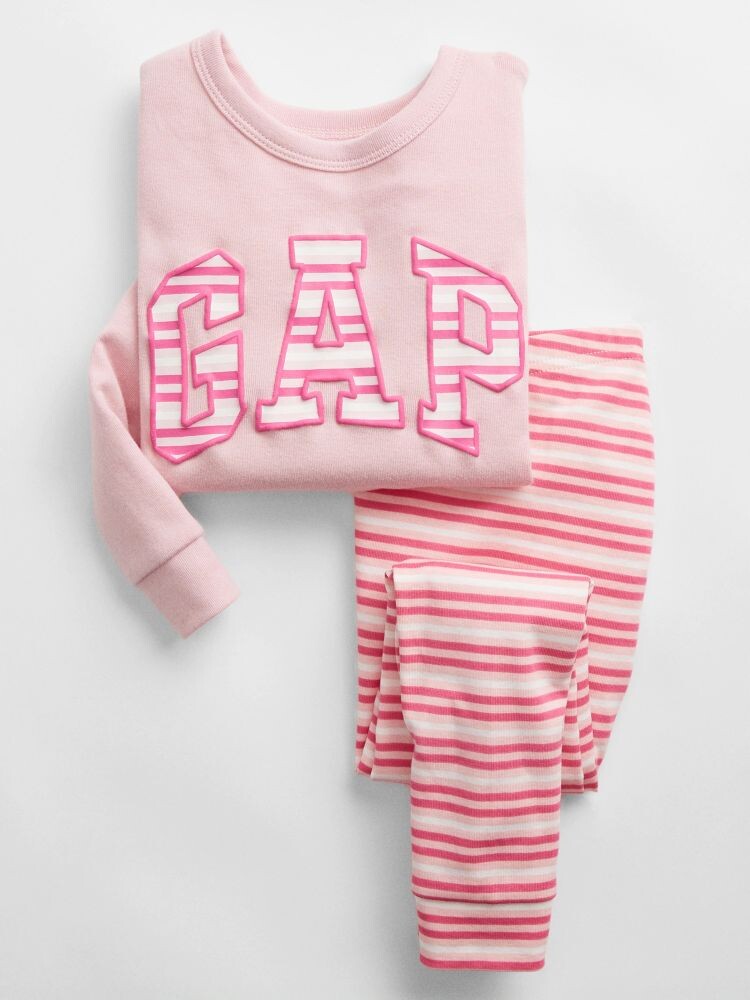 

Детская пижама с логотипом. Gap, розовый