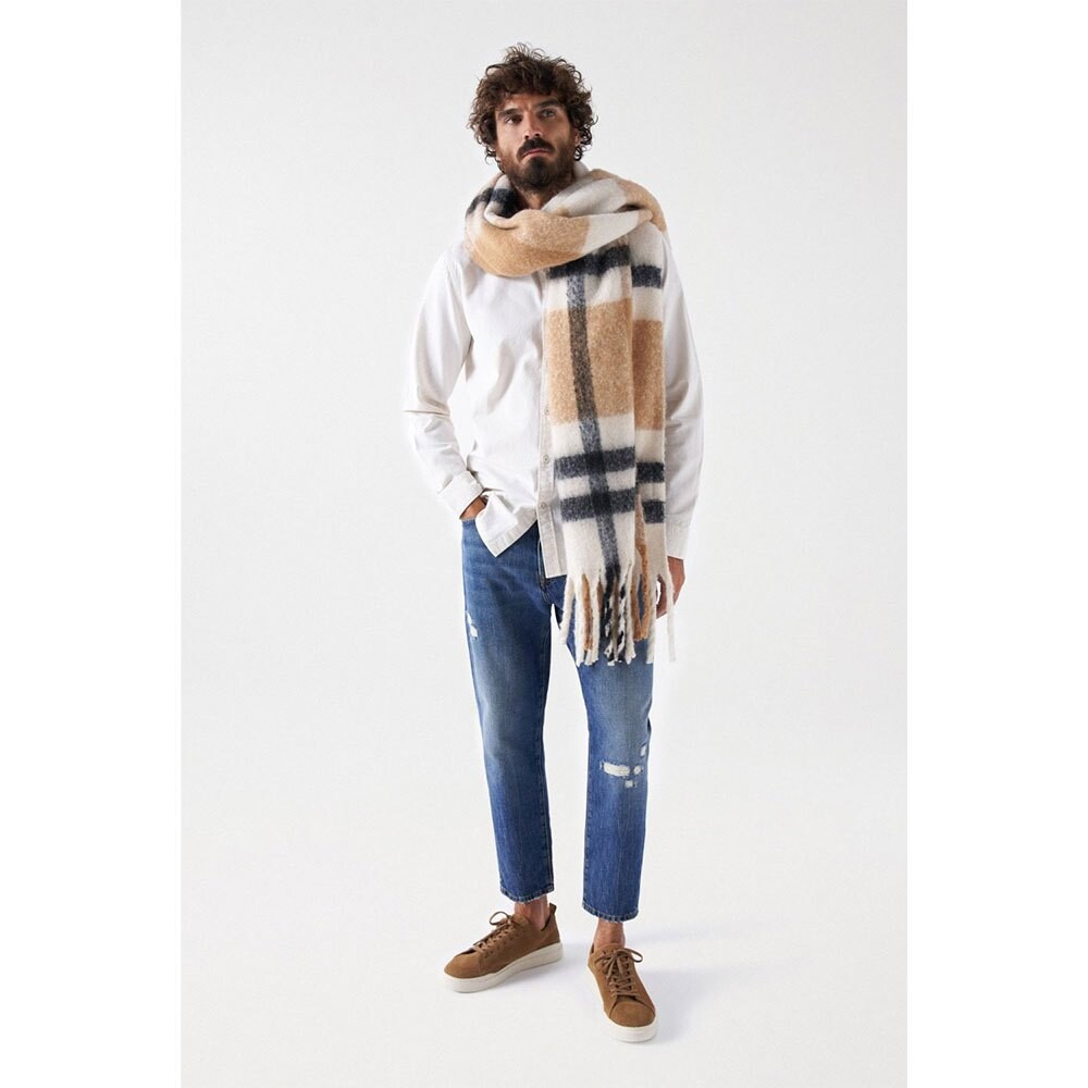 

Рубашка с длинным рукавом Salsa Jeans Light Brushed, бежевый