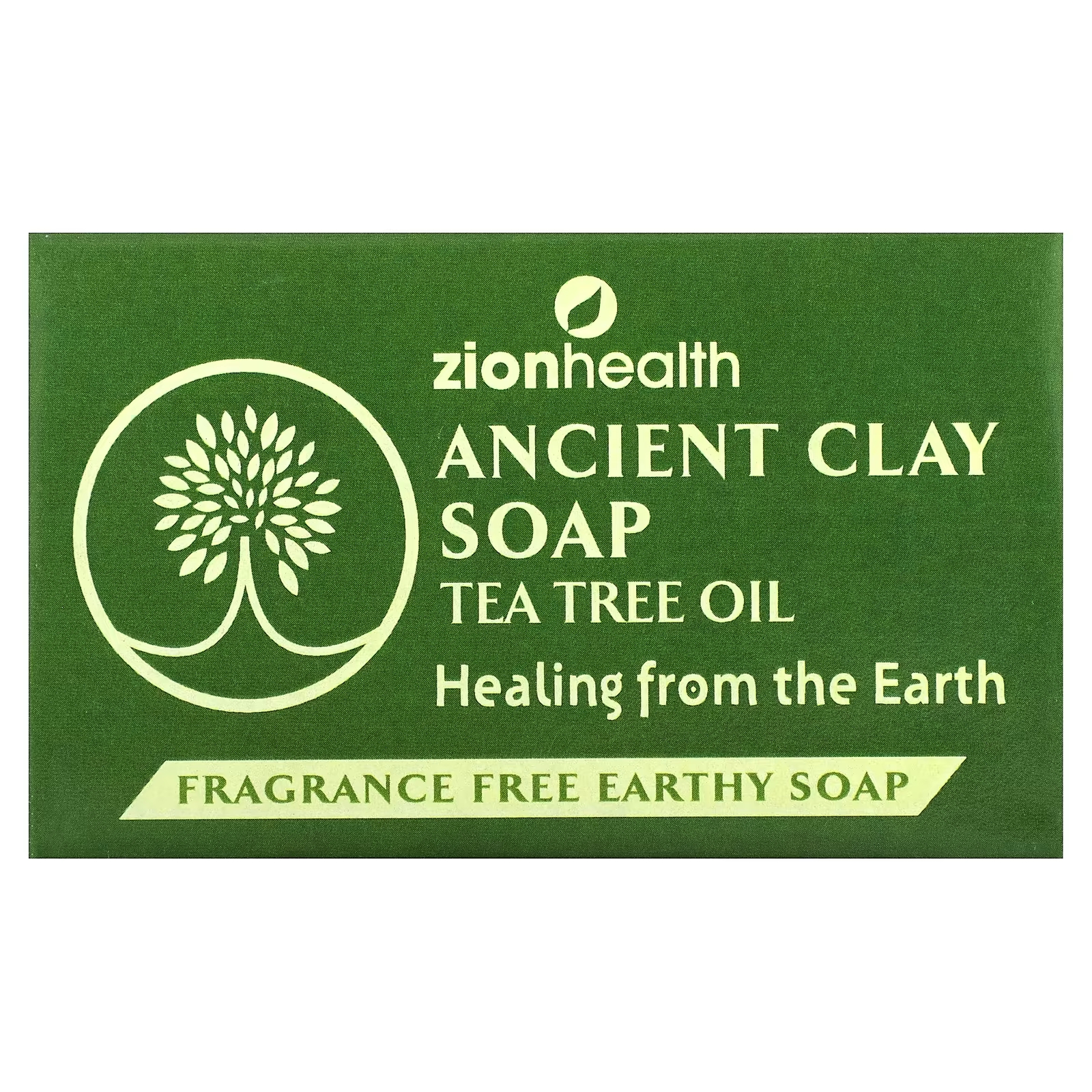 Мыло Zion Health Ancient Clay с маслом чайного дерева, 170 г zion health ancient clay soap активированный уголь 170 г 6 унций