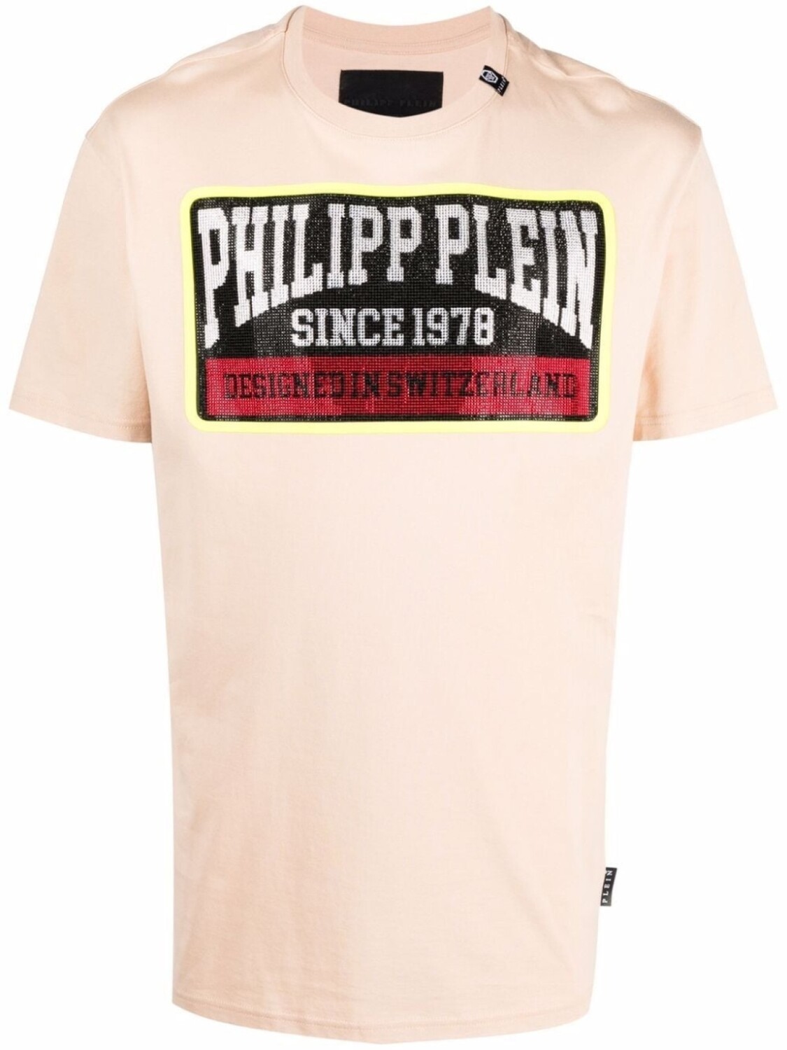 

Футболка с логотипом Philipp Plein, бежевый