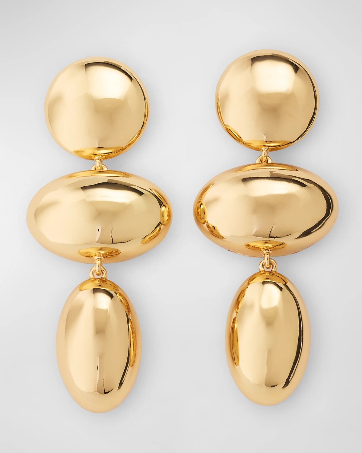 

Позолоченные серьги Mira BaubleBar, цвет Gold