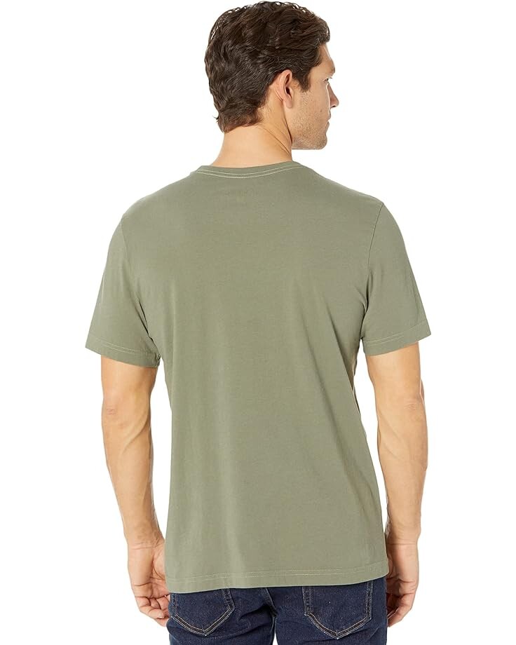 

Футболка Life is Good Fishing Buddies Crusher-Lite Tee, цвет Moss Green