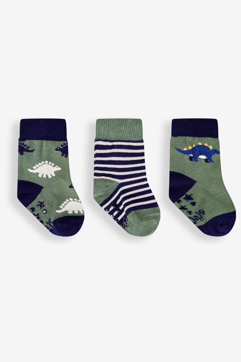 

Набор из 3 пар носков JoJo Maman Bébé Stegosaurus Jojo Maman Bébé, хаки