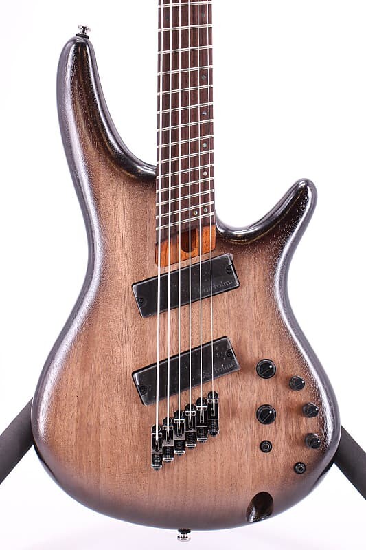 

Басс гитара Ibanez Bass Workshop SRC6MS 6-string Multi-Scale Bass Guitar Black Stained Burst Low Gloss