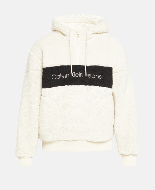 

Флисовая толстовка Calvin Klein Jeans, черный