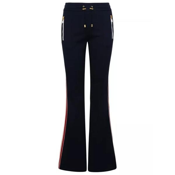 

Брюки hw flash pants in cotton blend Balmain, синий
