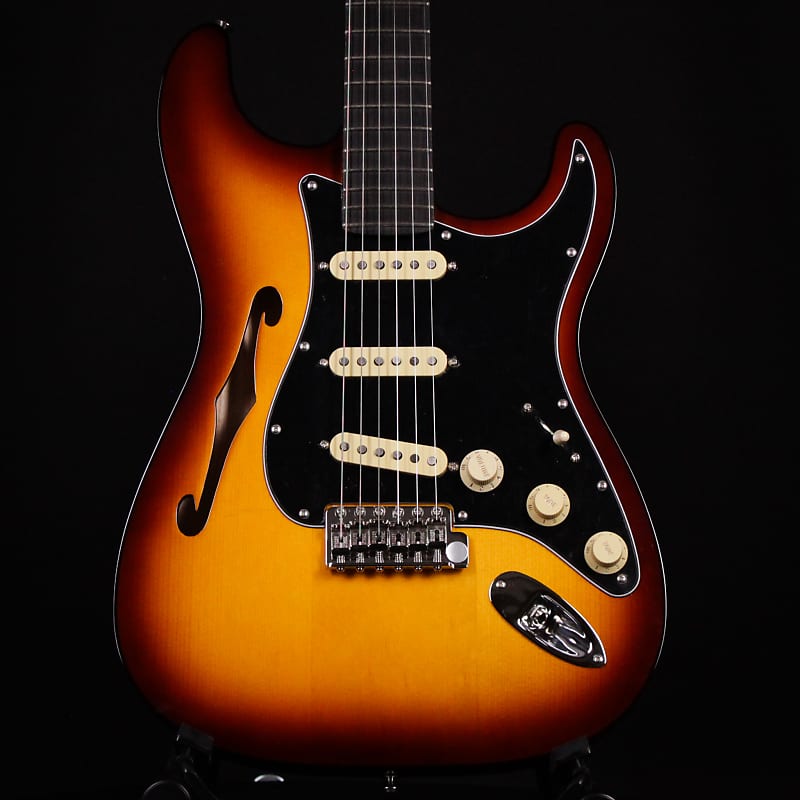 

Электрогитара Fender Limited Edition Suona Stratocaster Thinline Violin Burst 2023