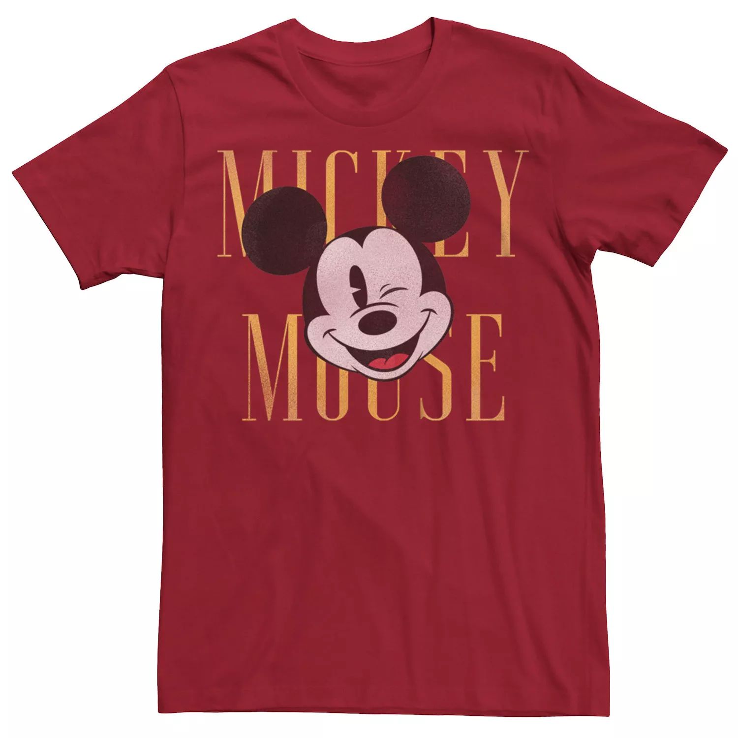 Мужская футболка с подмигивающим изображением Микки Мауса Disney Licensed Character мужская футболка с изображением микки мауса диснея множество микки licensed character