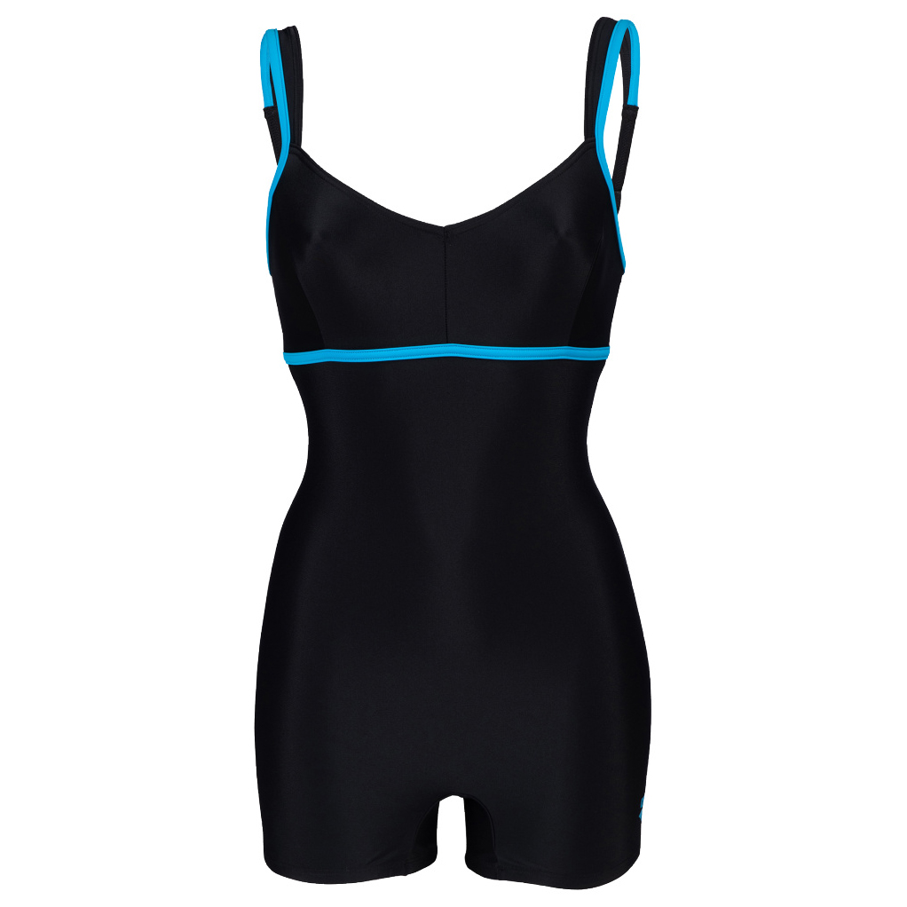 Купальник Arena Women's Venus Combi, цвет Black/Turquoise