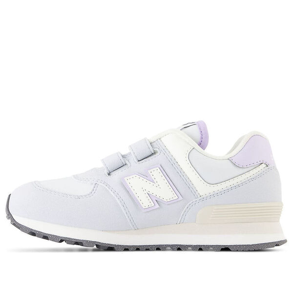 

Кроссовки 574 на липучке New Balance, белый