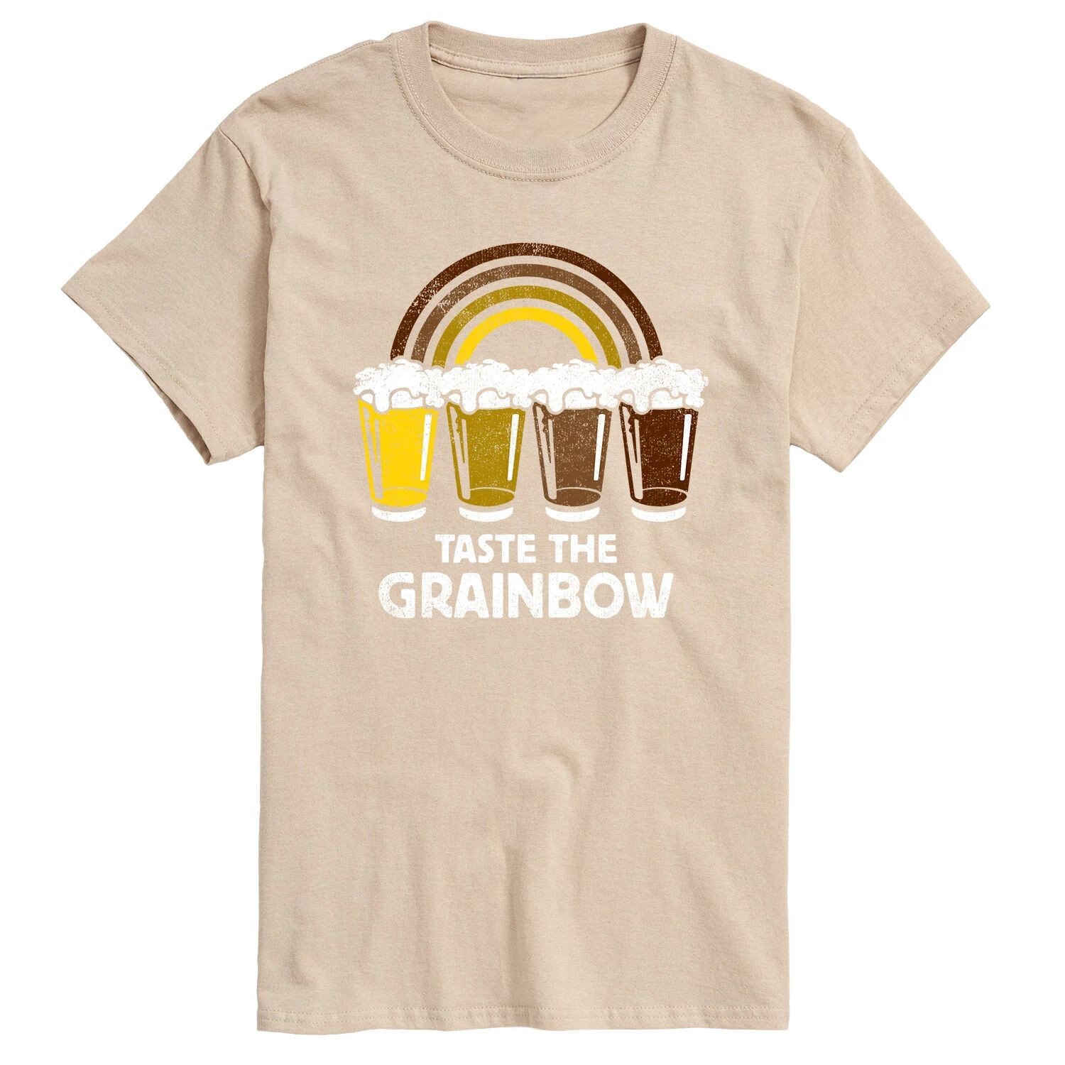 

Мужская футболка Beer Taste the Grainbow с рисунком Licensed Character