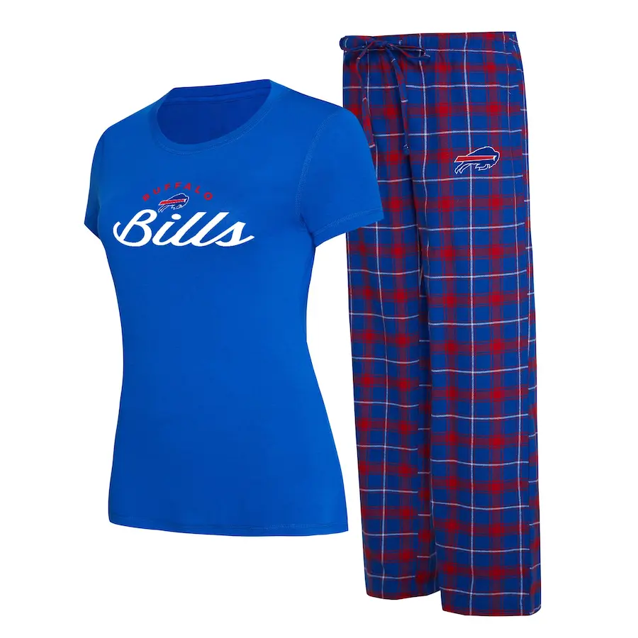 

Пижамный комплект Concepts Sport Buffalo Bills, роял