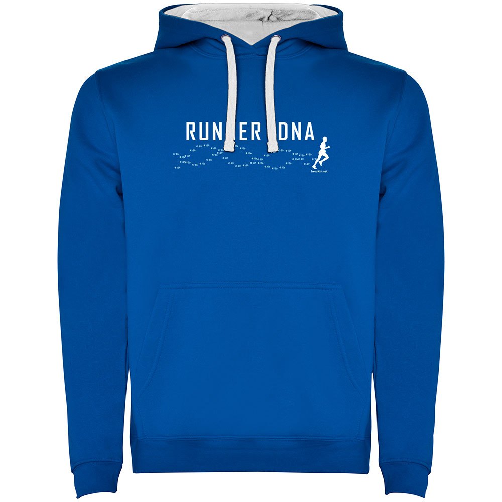 Худи Kruskis Runner DNA Two-Colour, синий