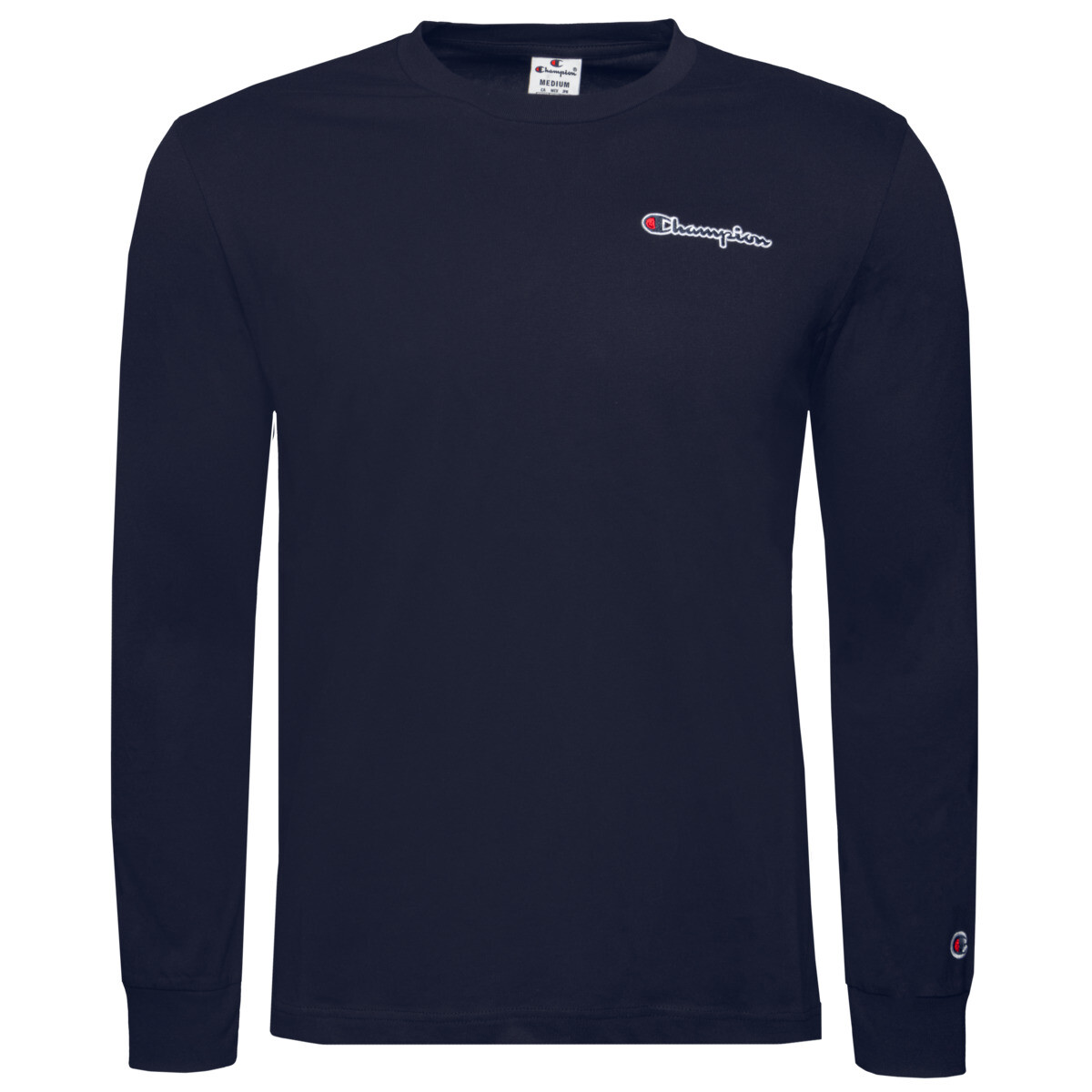 

Толстовка Champion Langarmshirt Crewneck Long Sleeve, темно-синий