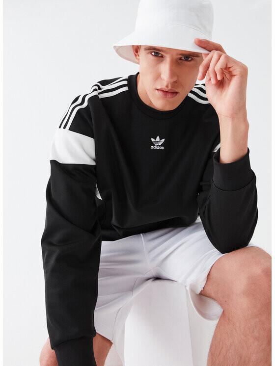 

Толстовка свободного кроя Adidas, черный