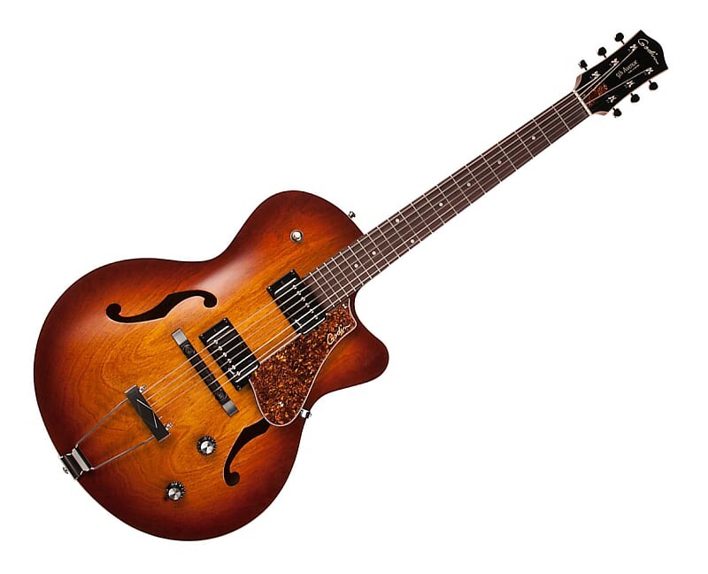 

Электрогитара Godin 5th Avenue Kingpin Hollowbody Guitar - Cognac Burst