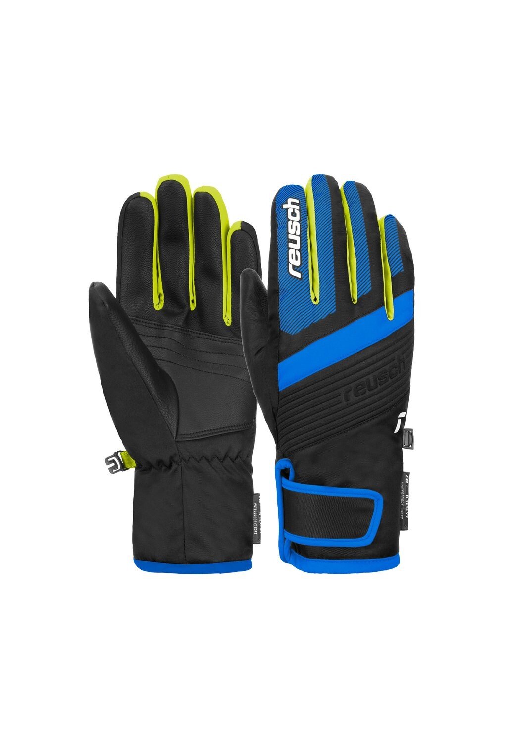 

Перчатки DUKE R-TEX XT JUNIOR Reusch, цвет blck bril blu safety yell