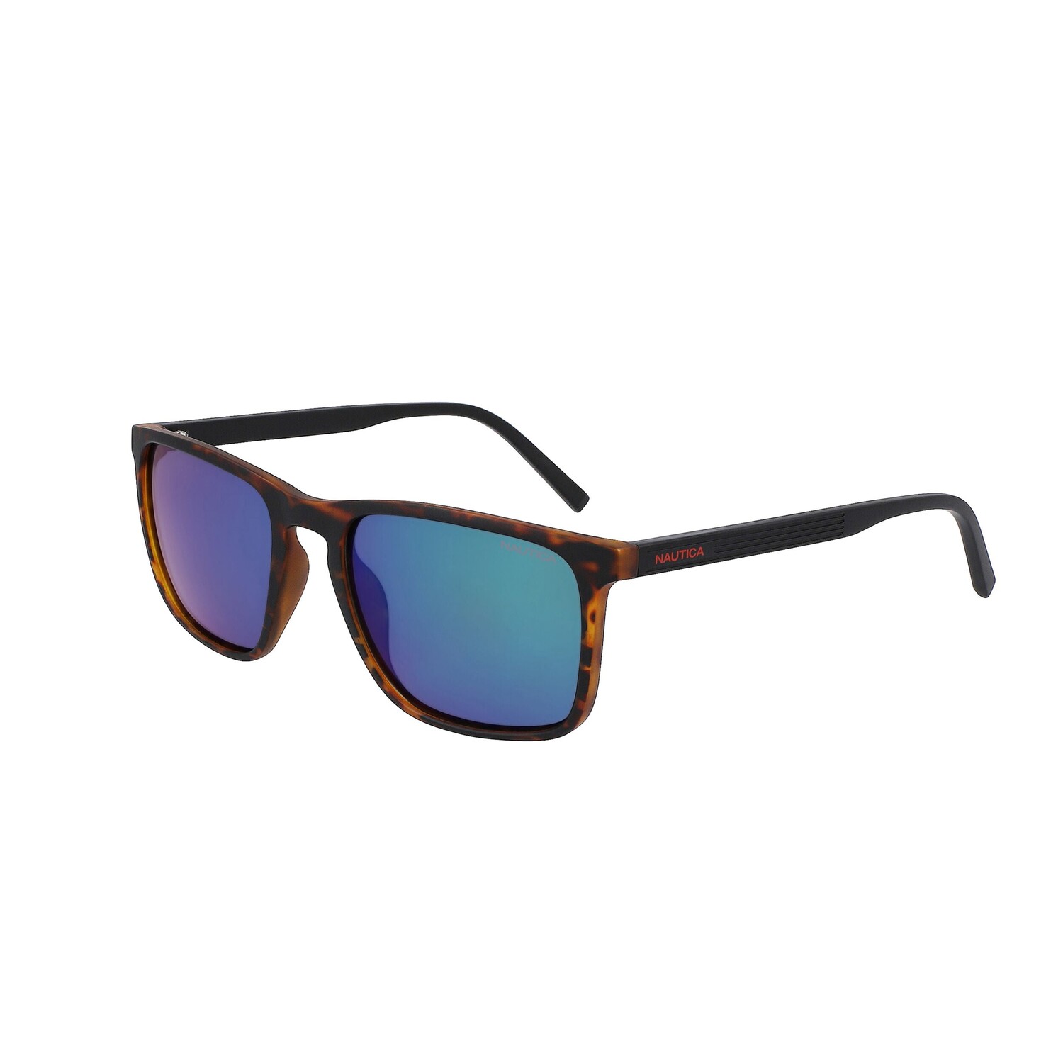 

Мужские прямоугольные солнцезащитные очки Nautica, цвет Coffee Heather