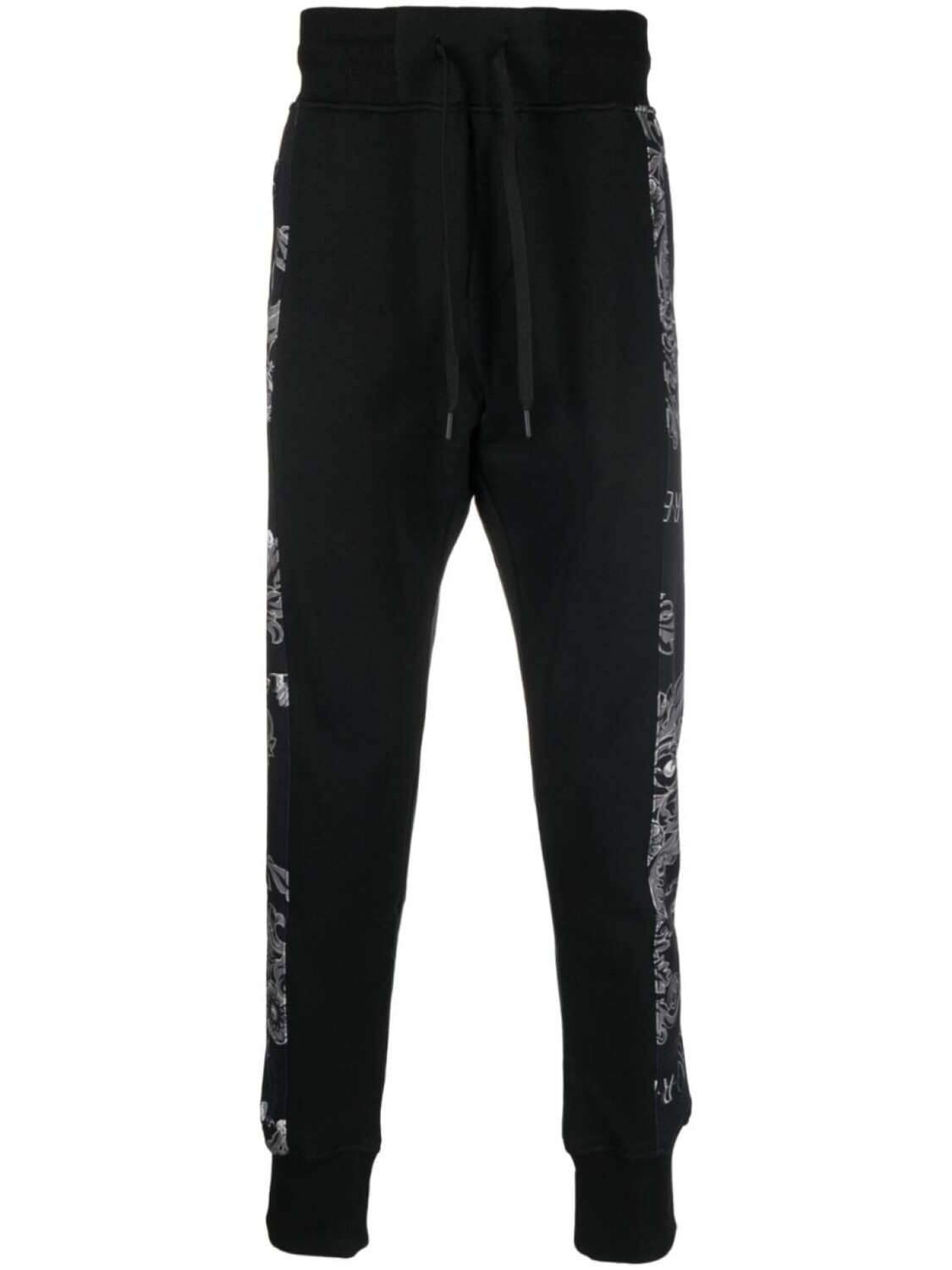 

Versace Jeans Couture спортивные брюки с принтом Baroque, черный