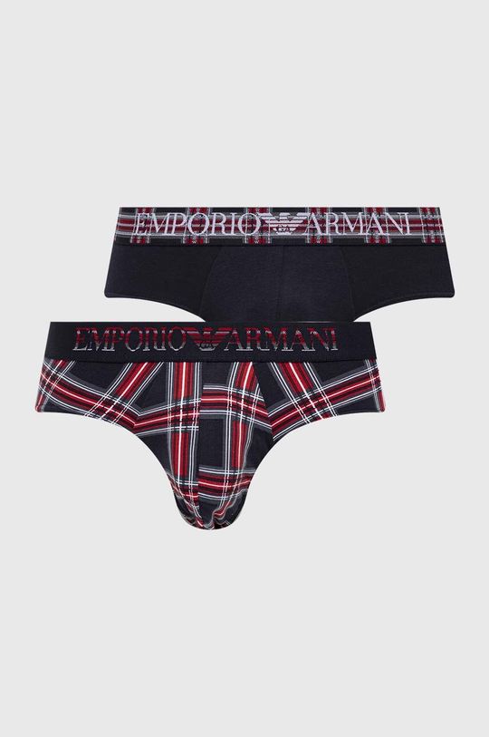 Трусики , 2 пары Emporio Armani Underwear, мультиколор