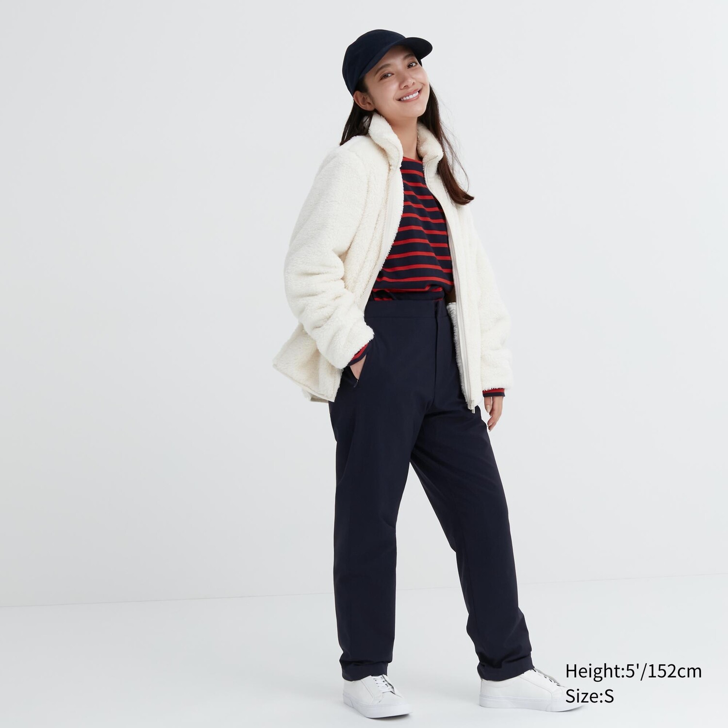 

HEATTECH Брюки на теплой подкладке (короткие) Uniqlo, темно-синий